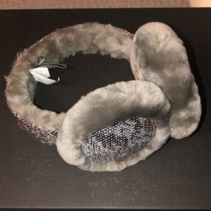 UGG Silver Sequined Ear Muffs